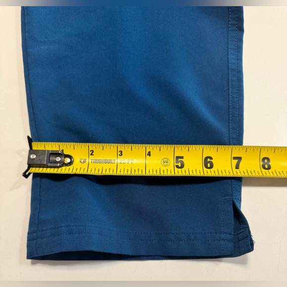 Figs Yola Wide Leg Scrub Pants Womens Size XXL Deep Reef Color Nurse Dental - Picture 11 of 11